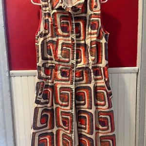 Boden cotton shirt dress US10